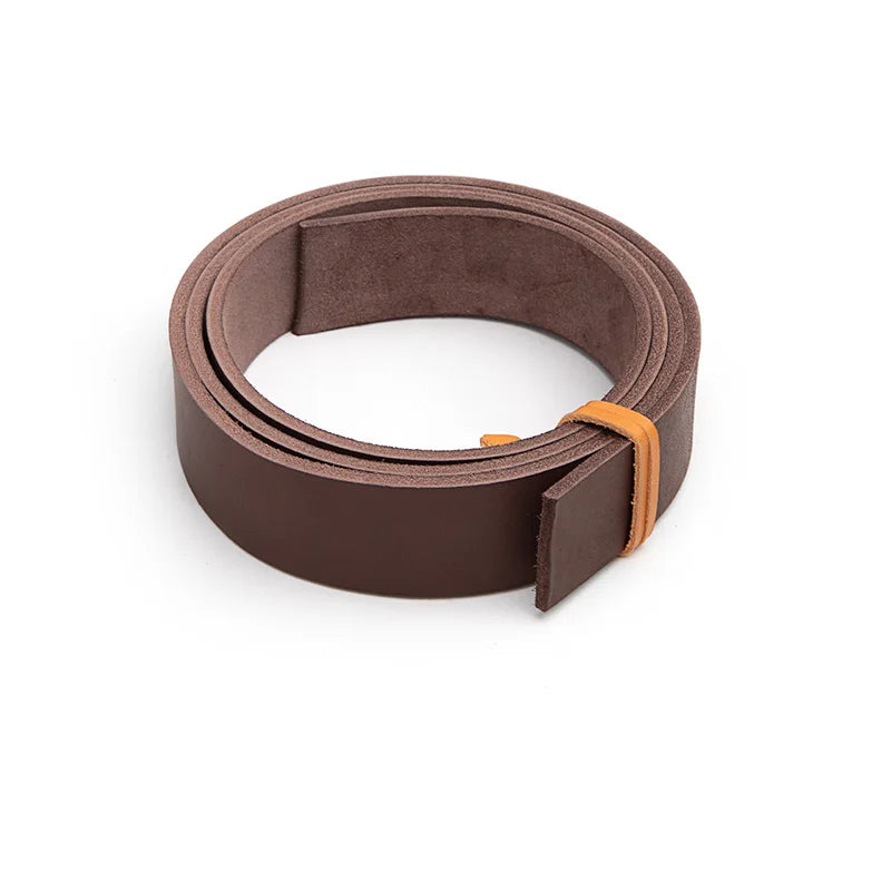 WUTA Vegetable Tanned Leather Belt Blank Shoulder Strap Making Genuine Leather Belt Strip For DIY Backpack Should Bag Handle
