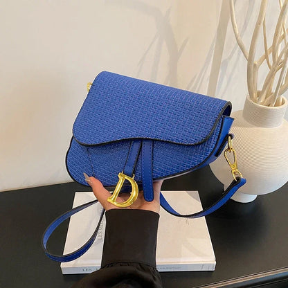 Women's Leather Luxury Crossbody Handbag Elegant Classic Designer Shoulder Tote Bag For Stylish Daily Wear