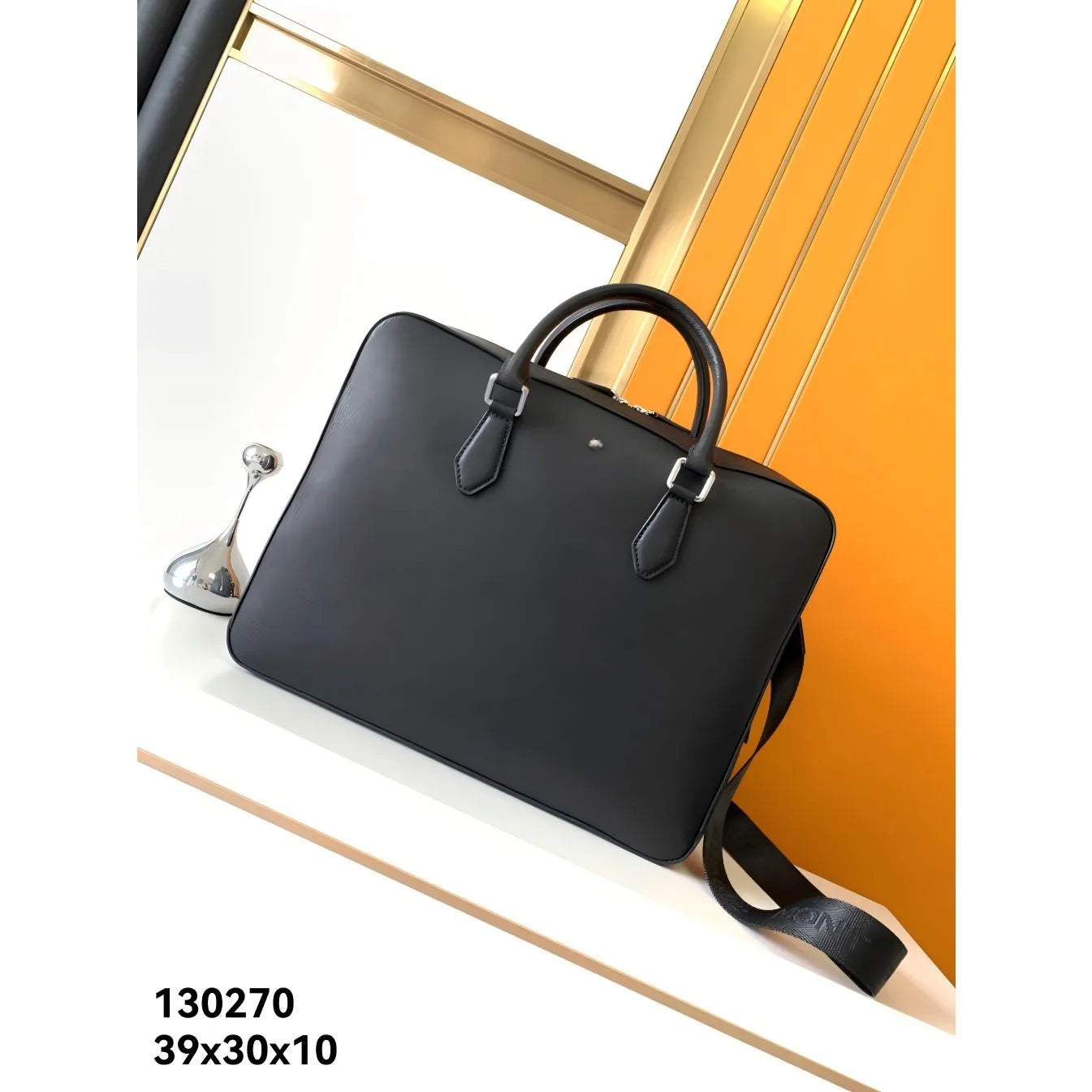 Bag  Premium Genuine Leather Briefcase for Men, New Fashion Business Casual Handbag & Laptop Bag