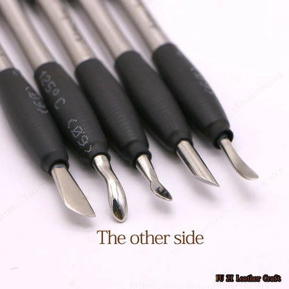 Leather Craft Modeling Tools Leather Carving Modeling Tools Spoons Small Modeling Spoons Tool Leather Tools
