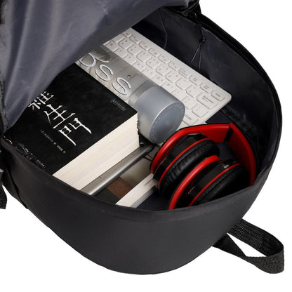 New Backpack Simple Multi-Functional Backpack Student School Bag Large Capacity Business Laptop Commuting Bags