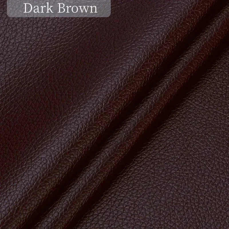 Black Leather Repair Patche Tape Self Adhesive Leather Patches Sofas Couch Seat Cuttable Refinisher High Viscosity Fix Stickers