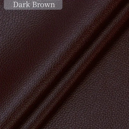 Black Leather Repair Patche Tape Self Adhesive Leather Patches Sofas Couch Seat Cuttable Refinisher High Viscosity Fix Stickers