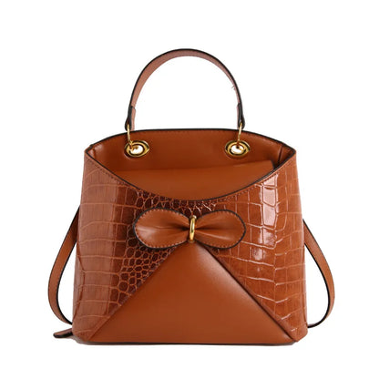 2026 New Women's Handbag Fashion High Quality Bow Women's Shoulder Bag Advanced Versatile Multi Functional Mobile Storage Bag