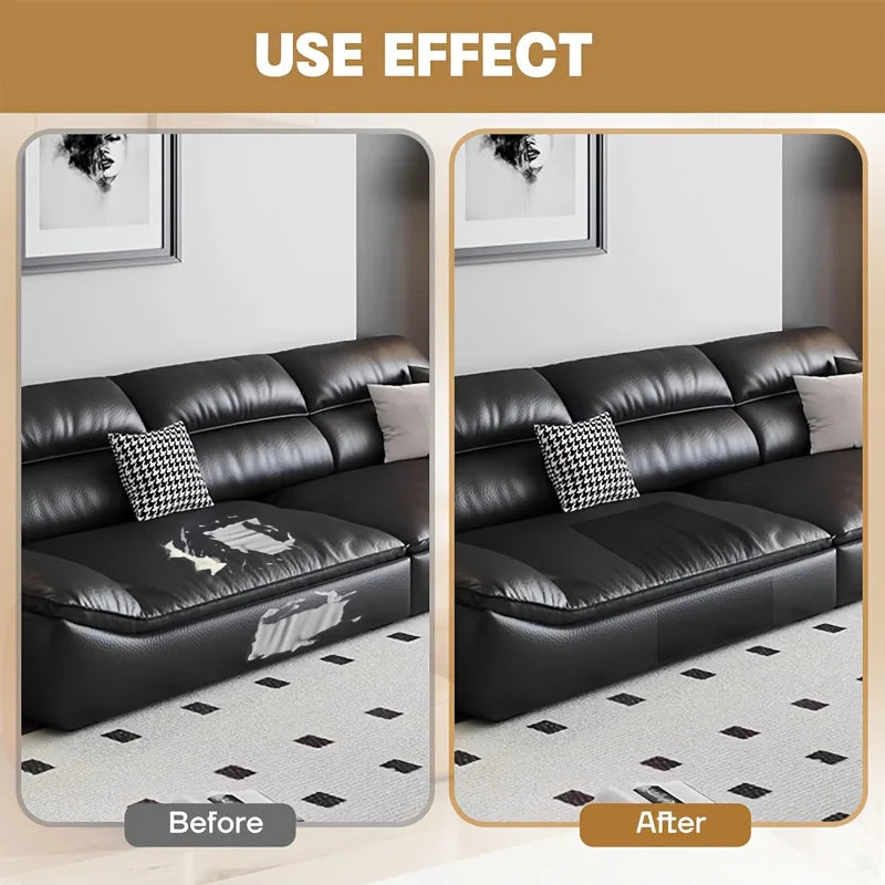 Self Adhesive Leather Repair Patch Soft Synthetic Leather Stickers Waterproof Wear-resistant DIY Sofa Car Seat Couch Furniture