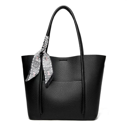 Genuine Soft Leather Tote Bag Women's Large Capacity Carrying Bags Designer Handbag Vintage Shoulder Bag Brand Commuting Bags