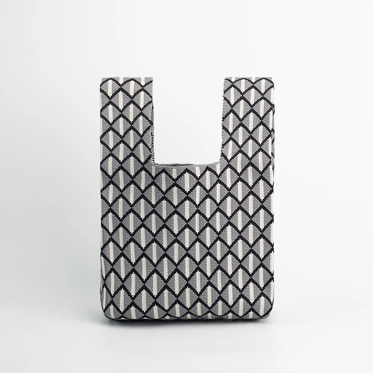Women's Handbag Is Casual, Fashionable, Simple and Suitable for Commuting, with a Classic Striped Design That Is Versatile, Open and Breathable, Soft and Foldable for Easy Carrying, Wide Shoulder Strap for Easy Lifting, Suita