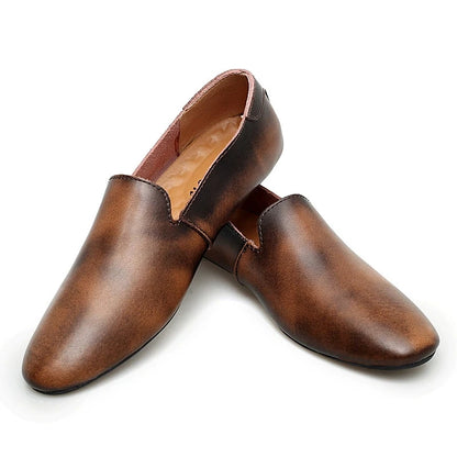 Men's Casual Shoes Genuine Leather Men Trendy Luxury Loafers Moccasins Mens Light Comfortable Driving Shoes