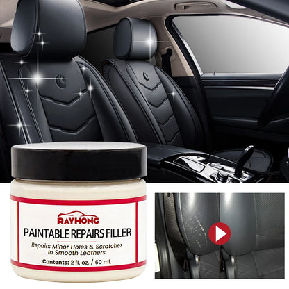 20/60ml Leather Filling Paste Natural Leather Filler Repair Compound Leather Restoration Cream For Tears Crack Burns Holes Fille