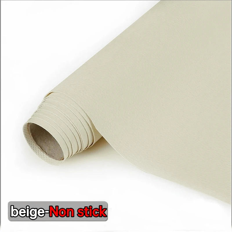 Non-stick Leather Fabric for Sofa Sewing Faux Leather Fabric Synthetic Material Arts Leathercraft DIY Large Size 1.6 Meters Wide