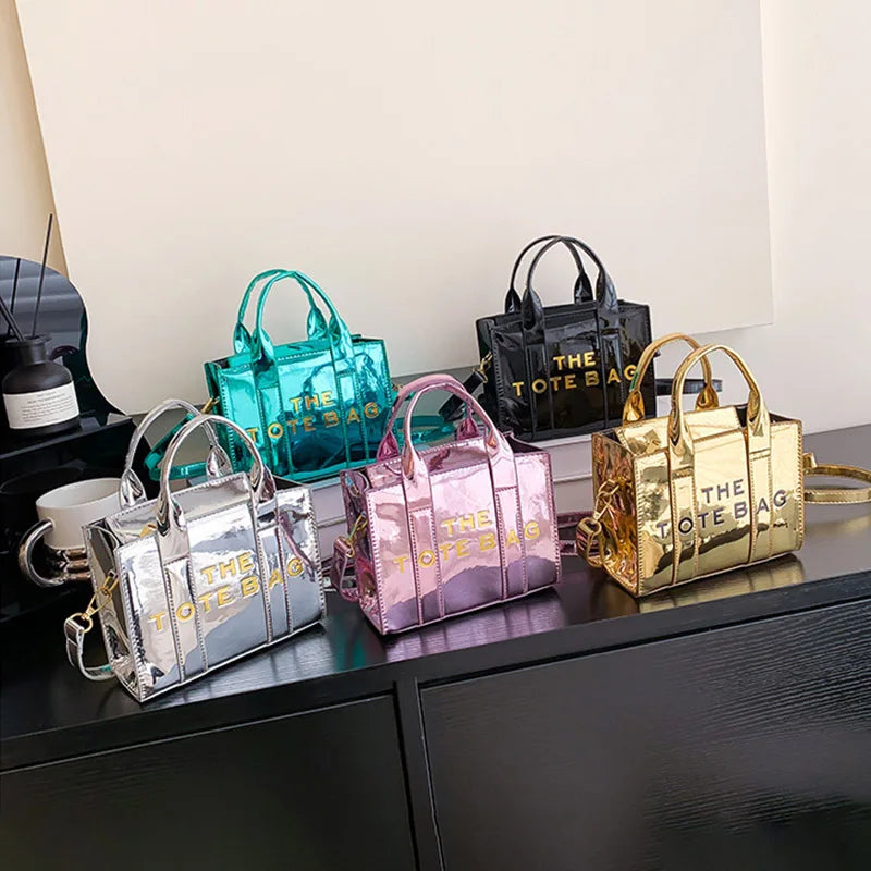 Fashion Brand Shoulder Bags 2026 New Bright leather Women Handbag Leisure travel Lady Mini Crossbody Bag Purse Designer Tote bag