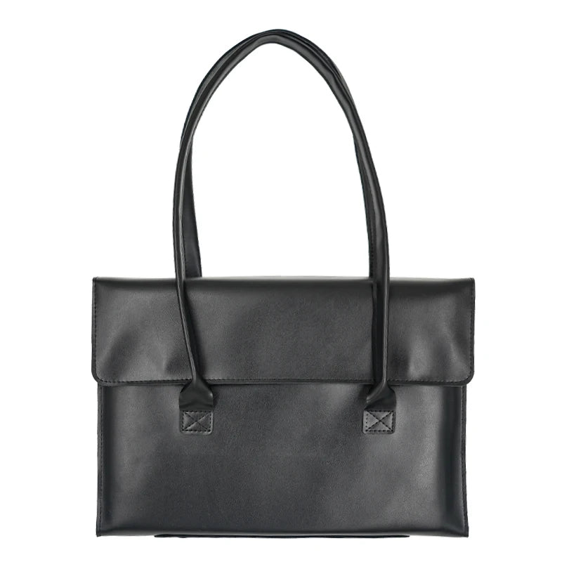 Ladies PU Leather Laptop Bag Handbag 13/14/15.6/16 Inch For Macbook Air Tablet HuaWei MateBook Thinkpad Single Shoulder Bags