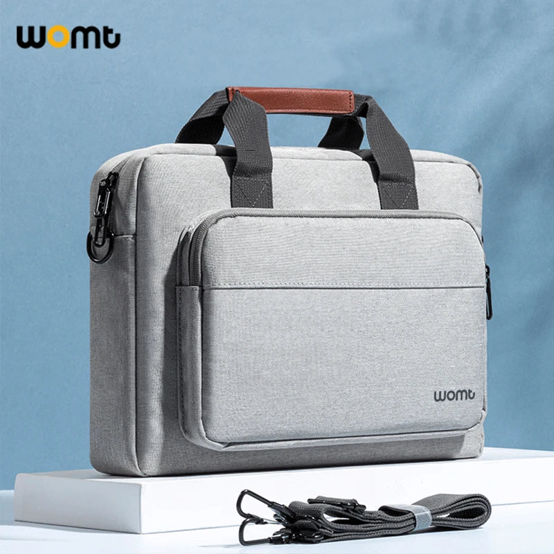 Laptop Bag for Men Business Briefcase Shoulder Handbag for Macbook HP Dell Lenovo Asus Surface Acer Huawei Notebook 14 15.6 inch