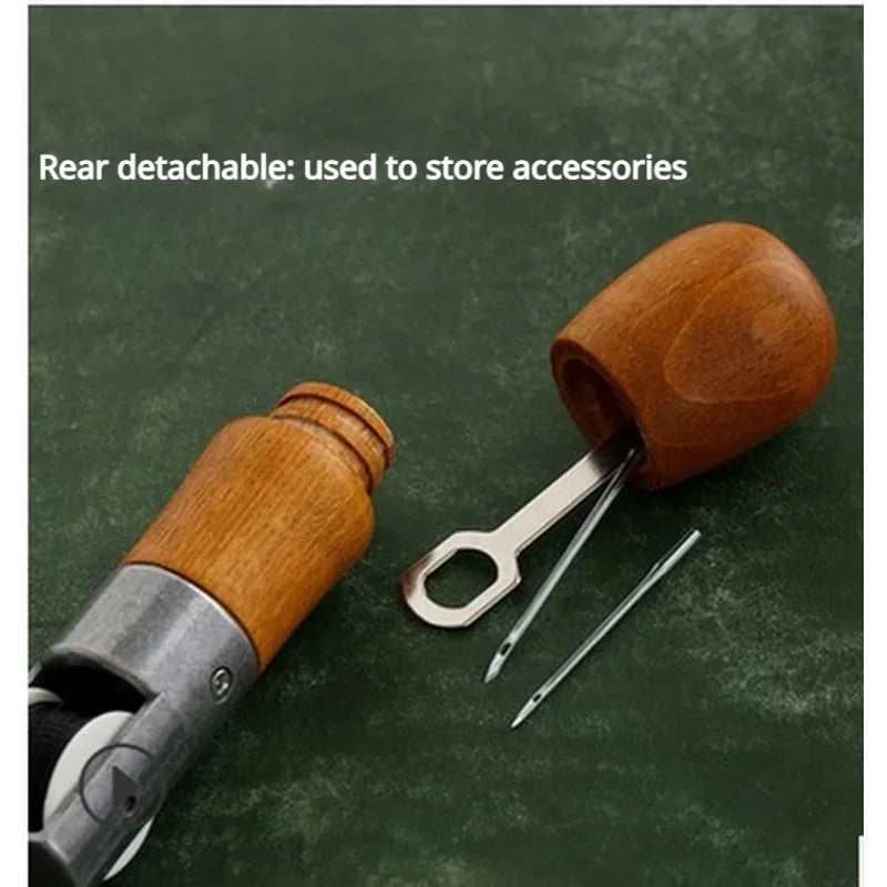 DIY Hand Sewing Machine Waxed Thread for Leather Leather Sewing Tool Leather Craft Edge Stitching Belt Strips Shoemaker Tools