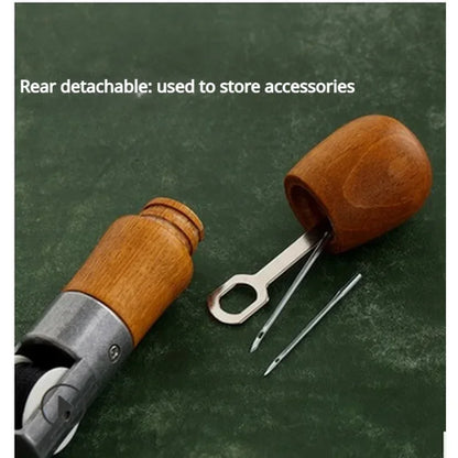 DIY Hand Sewing Machine Waxed Thread for Leather Leather Sewing Tool Leather Craft Edge Stitching Belt Strips Shoemaker Tools