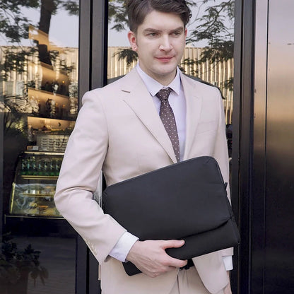 Laptop Sleeve Bag for Macbook Air Pro 13 14 16 Business Computer Pouch Laptop Carrying Bag for Lenovo HP Huawei Asus Men Bags