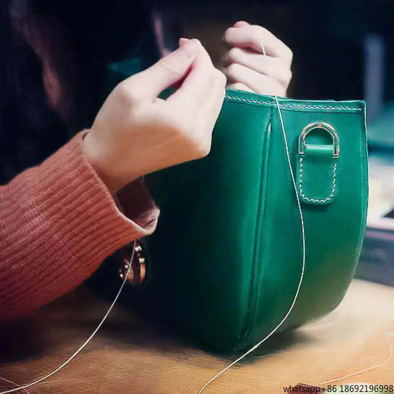 [Professional Edition] Handmade Leather Goods DIY Tool Set Hand Sewn Leather Art Leather Tools Homemade Wallet Bag Production