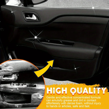 Purification of interior leather, seats, steering wheel cleaner parts, multifunctional foam cleaner, automotive products
