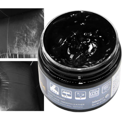 Leather Color Restoring Balm, Scratch & Fade Repair Cream for Furniture, Car Seats, Bags, Shoes, Multi-Purpose Dye Conditioner