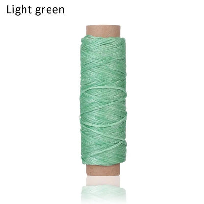 30m/roll Waxed Thread Cotton Cord String Strap Hand Stitching Thread for Leather Handicraft Tool Material Accessories