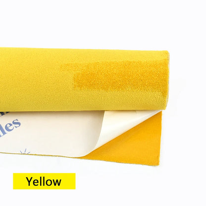 20*30-100*143cm Synthetic Leather Self-adhesive Fabric Car Interior Suede Adhesive Fabrics Door Velvet Decor Cloth DIY Accessory