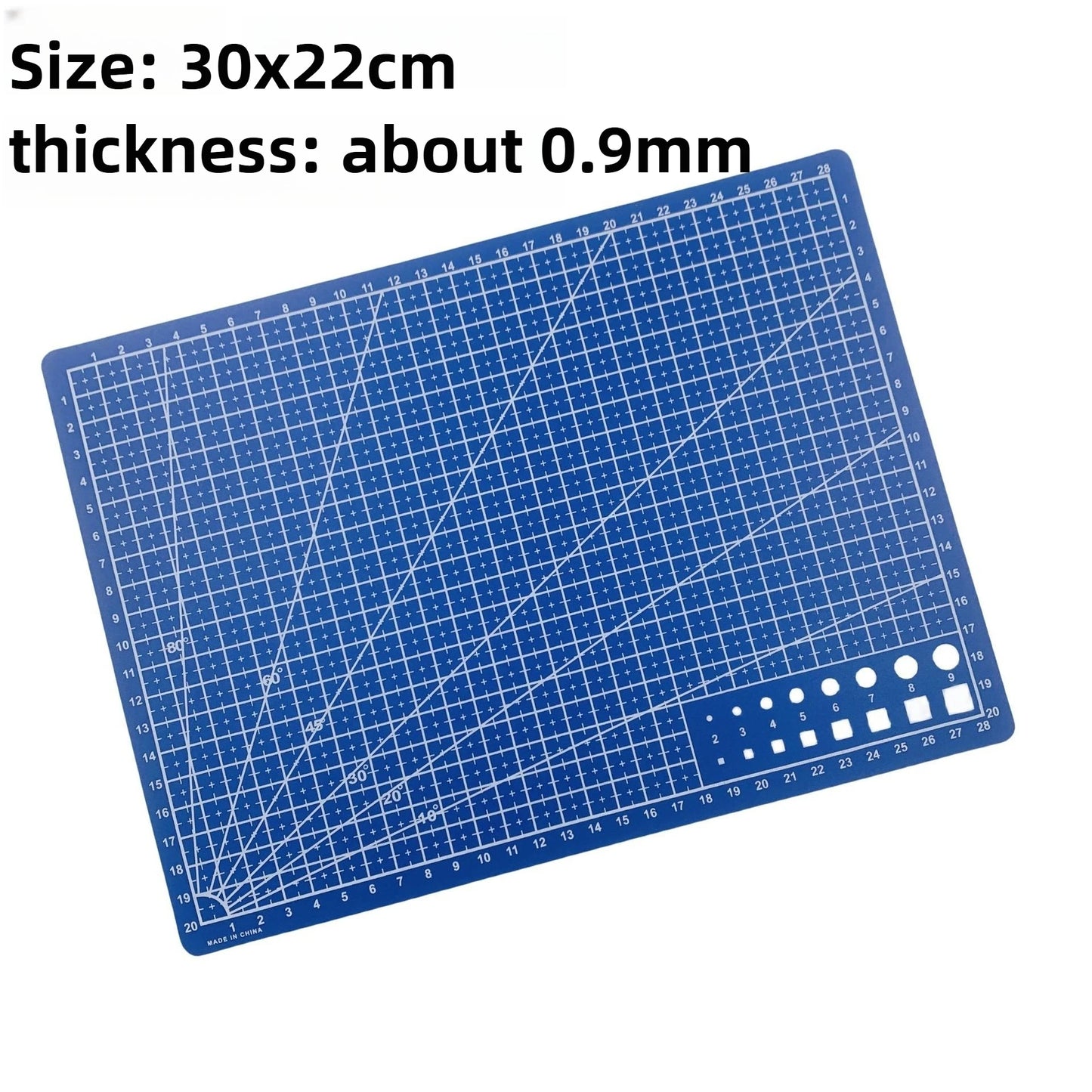 PVC Cutting Mat Workbench Pad for Sewing DIY Leather Craft Knife Engraving Double Sided Non Slip Durable Board