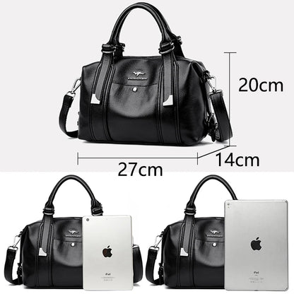 Luxury Handbags Woman Bags Designer Big Shoulder Bags for Women's 2024 Trendy Large Capacity Ladies Leather Hand Casual Tote Bag