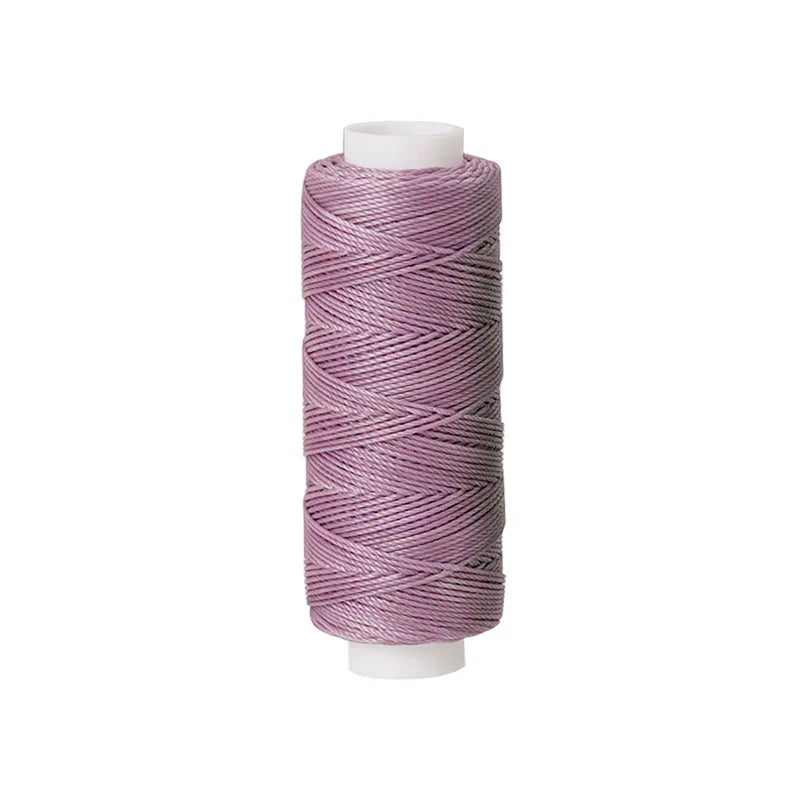 1pc Round Wax Thread 50 M 0.45mm Wax Rope Diy Handmade Material Leather Sewing Thread Polyester Wax Thread