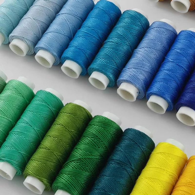 0.55mm Leather Waxed Sewing Thread For Hand Stitching Leather Cord DIY Bracelet Jewelry Making Round Waxed Line