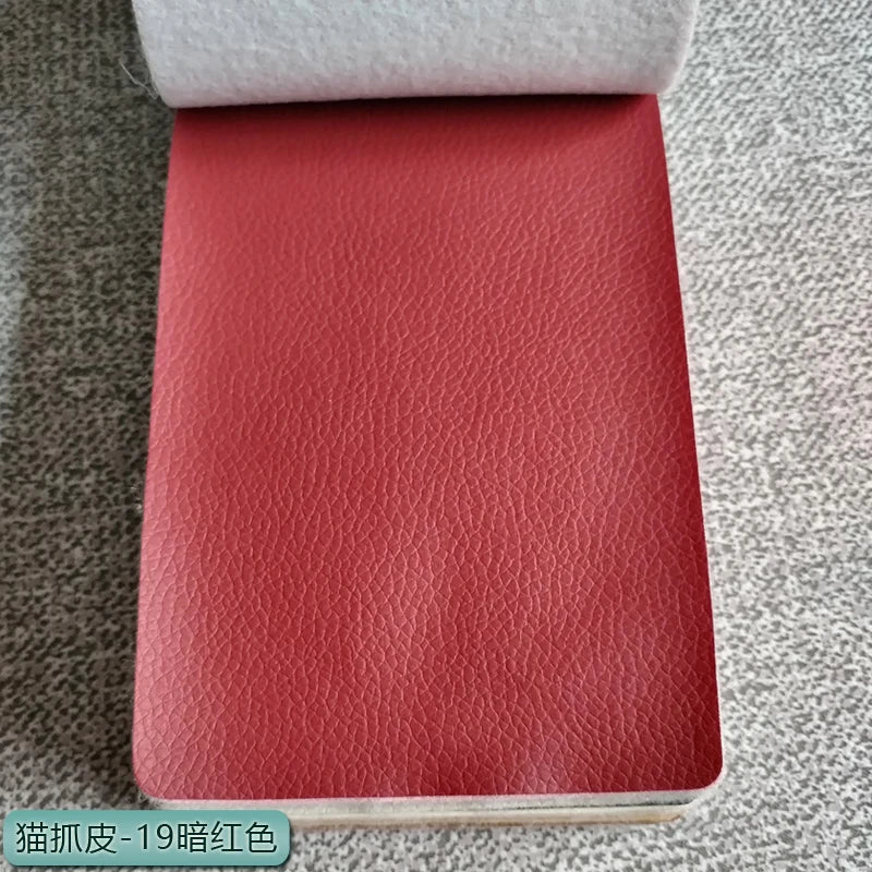 Synthetic Leather Fabric Cat Scratch Proof By The Meter for Upholstery Chair Sofa Cushion Sewing Cloth Wearable Waterproof Soft