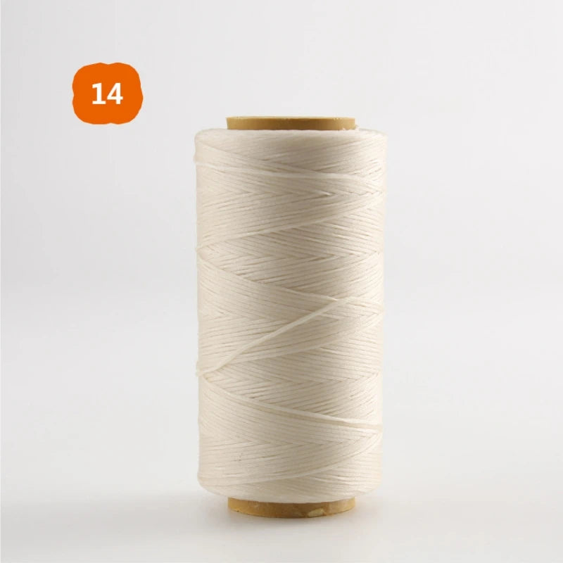 150D Leather Waxed Thread Cord 220 Meters 1mm High Quality Durable for DIY Handicraft Tool Hand Stitching Thread