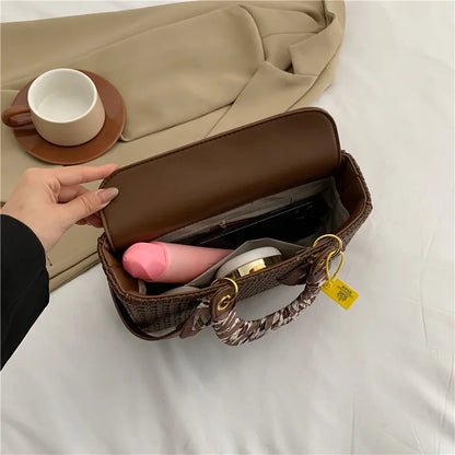 Luxury Leather Tote Bag for Ladies - Water-Resistant Designer Inspired Handbag with Interior Organizer