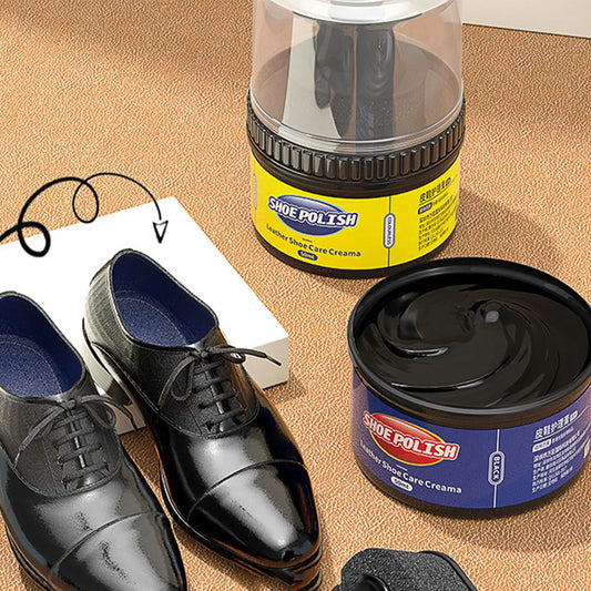 Leather cream leather care agent 50ml leather shoe care cream colorless shoe wax car leather care and interior cleaner