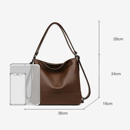 Top Quality Leather Backpack Women Bagpack Female Large Capacityf or Commute Travel School Backpack Shoulder Bags for Women Sac