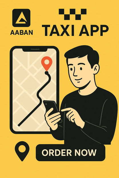 Affordable Taxi Booking App Development with Customized Features and User Friendly Design for Android and iOS mobile apps