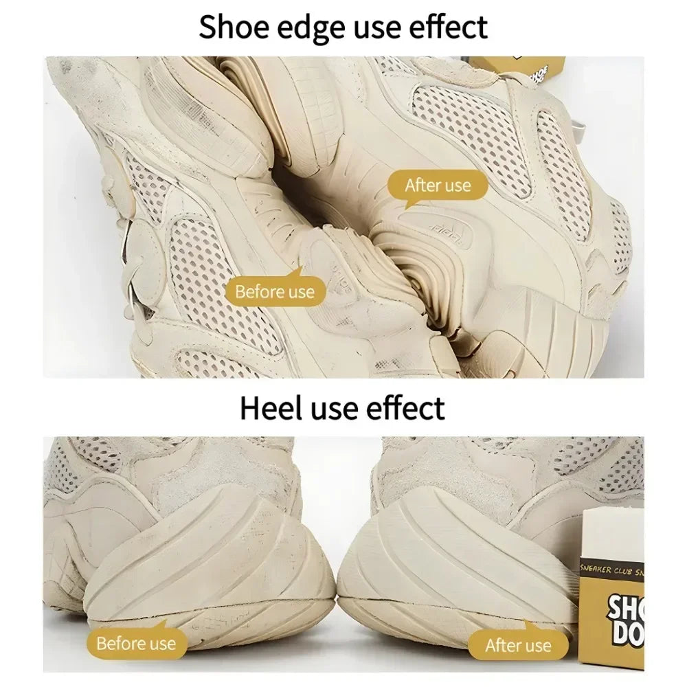 Portable shoe wiper, shoe shine, waterproof cleaning, suede leather sneakers, rubber decontamination, shoe cleaner