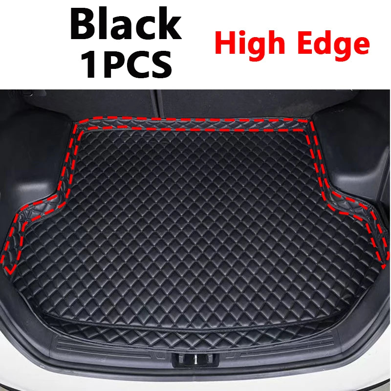 For MG HS EHS MK2 2024 2025 2026 Leather Car Trunk Mat Anti-dirty Cargo Storage Pad Cushion Boot Carpet Car Interior Accessories