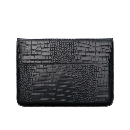 Magnetic Closure 13inch Laptop Bags Leather Bracket Laptop Sleeve Pouch Waterproof Lightweight Notebook Sleeve
