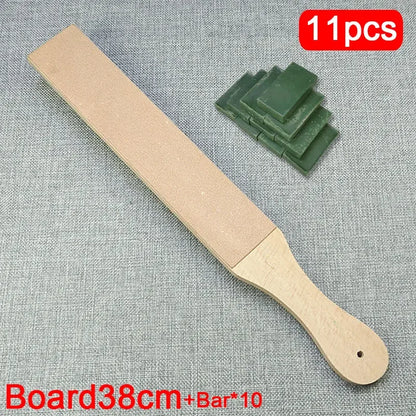 Leather for Knife Sharpening with Polishing Compound - Double Sided Stropping Leather : Knife for Wood Carving and Woodworking.