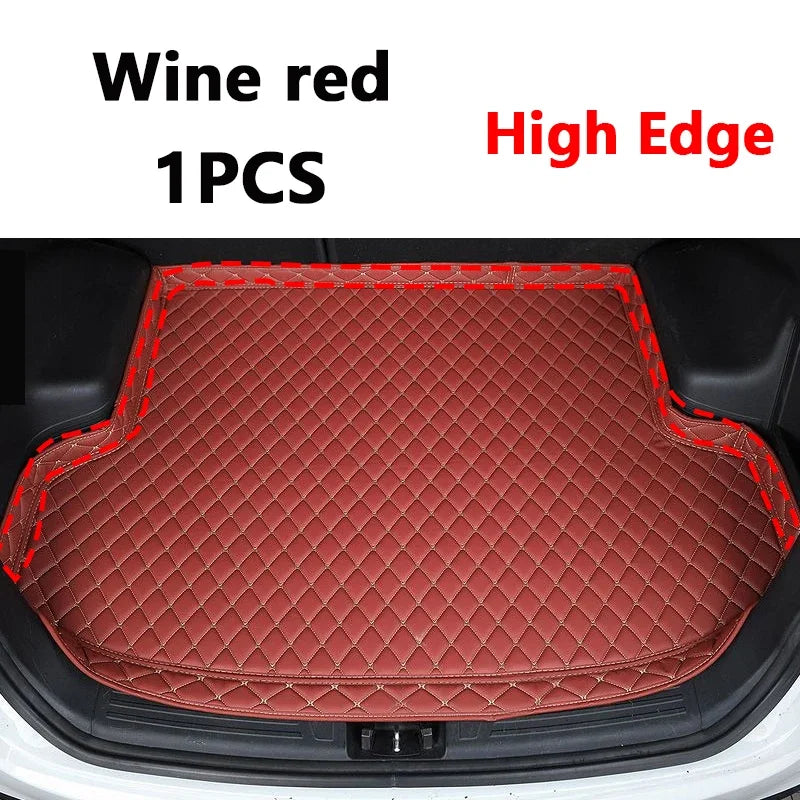 For MG HS EHS MK2 2024 2025 2026 Leather Car Trunk Mat Anti-dirty Cargo Storage Pad Cushion Boot Carpet Car Interior Accessories