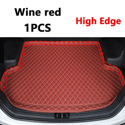 For MG HS EHS MK2 2024 2025 2026 Leather Car Trunk Mat Anti-dirty Cargo Storage Pad Cushion Boot Carpet Car Interior Accessories