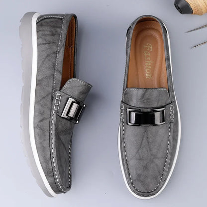 Summer Brand British Style Leather Mens Casual Shoes Designer Loafers Business Driving Shoes Formal Mocassin Men Walking Shoes