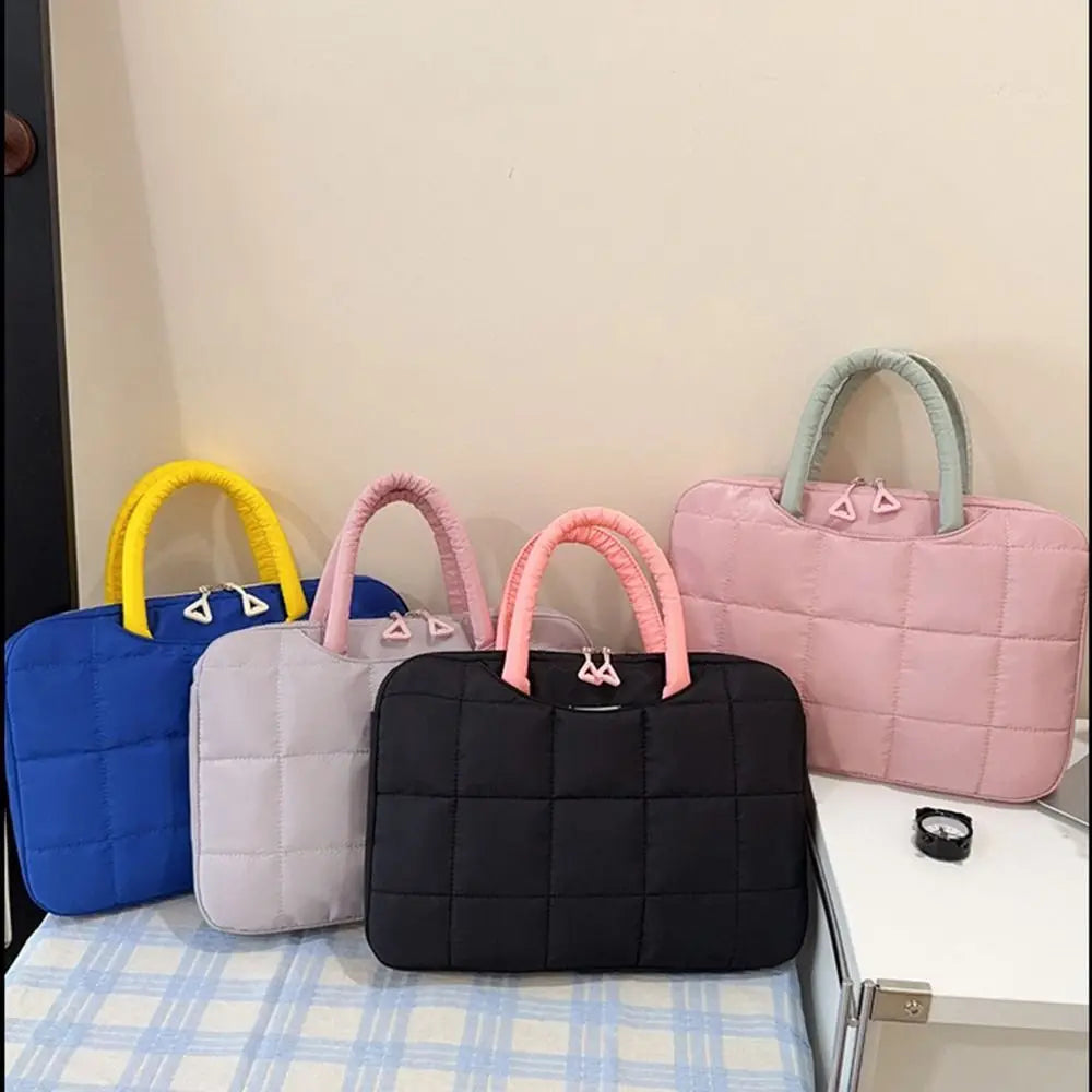 Portable Shockproof Laptop Handbag Nylon Waterproof Notebook Bag Soft Case Notebook Case