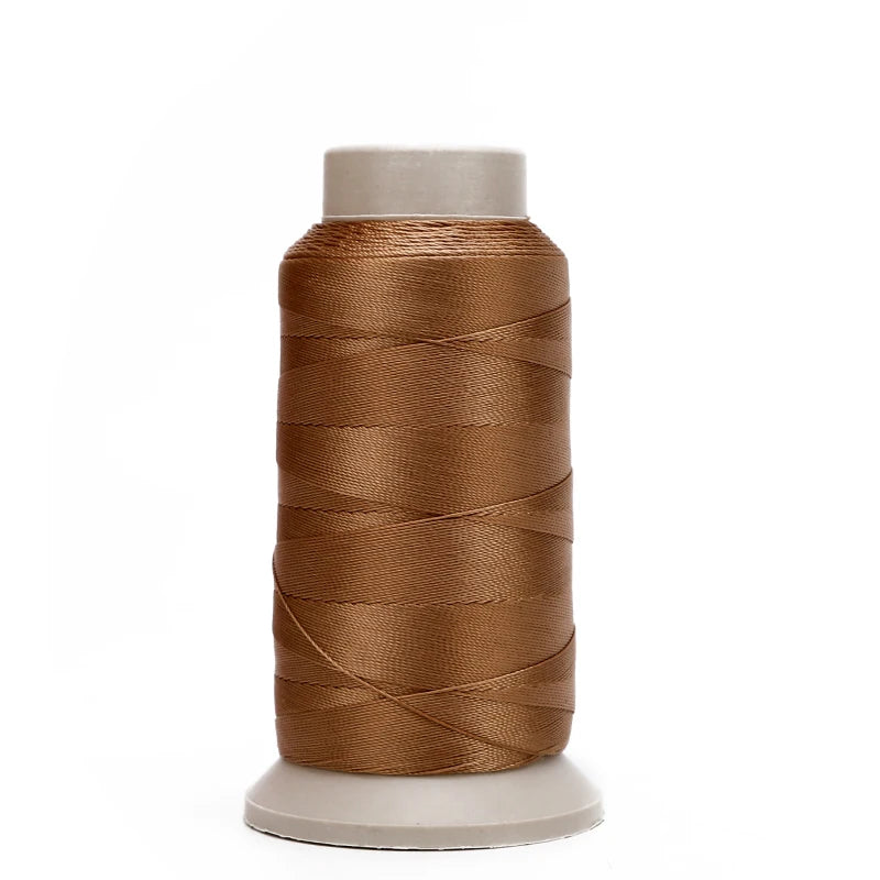 500d 4 Strands Sewing Thread Nylon Thin Mercerized  High-strength Embroidery Shine Down Jacket Strong And Durable Leather Thread