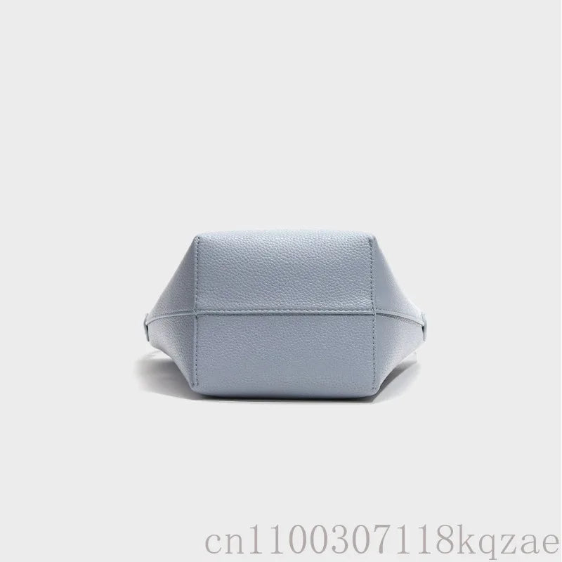Women Leather Handbag Summer New Design Cowhide Unique Designer Style Elegant Top Handle Crossbody Shoulder Bag for Girl
