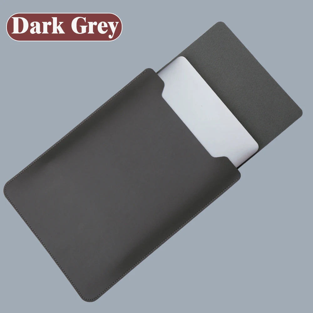 Laptop Bag, 13/13.3/14/15/15.4/15.6/16 Inch, Notebook Computer Mouse Pad, Pu Leather Bladder Bag, Computer Bag Accessories