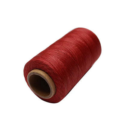 150D Flat 1mm Waxed Thread Wax String,Wax Leather Strings 280Yards/260meters