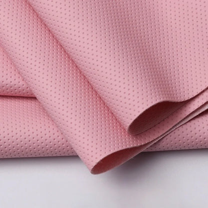 Perforated Leather Fabric Breathable Hole Punch Synthetic Leather Material for Furniture Sofa Car Seat Upholstery DIY Craft