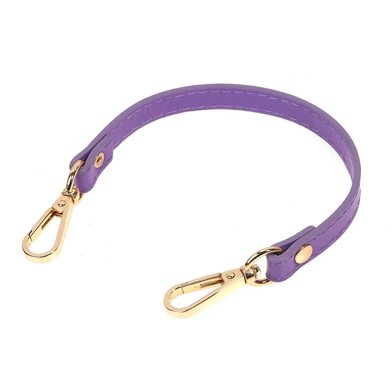 28Cm Pu Leather Handbag Handle For Women Short Bag Strap Replaceable Shoulder Strap Bag Belt Handle Fashion Bag Accessories
