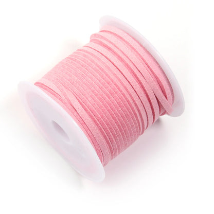 5m/Lot 2.7mm Korean Suede Leather Cord Flat Velvet Faux Thread Rope For DIY Crafts Clothing Accessories Ornament Making Supplies